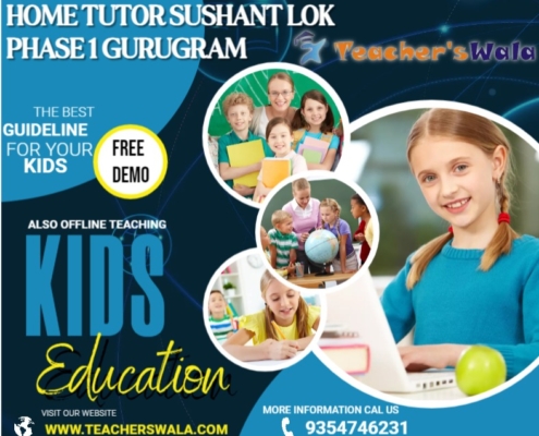 home tutor in Shushant Lok Phase 1